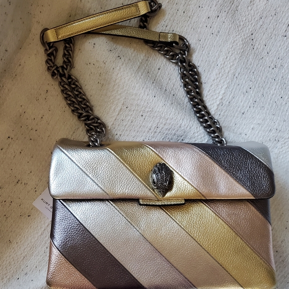 Kurt Geiger Rainbow Leather Crossbody Bag - Picture 8 of 10